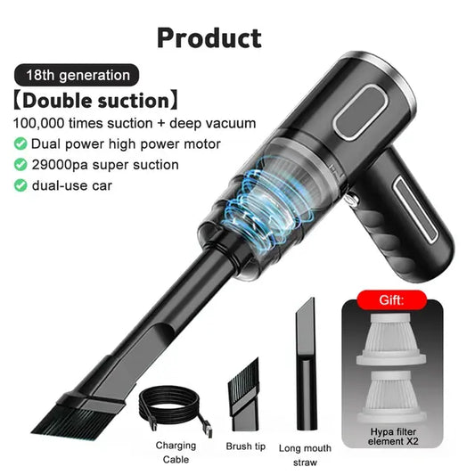 Wireless Car Vacuum Cleaner