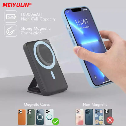 Magnetic Snap-Stand Portable Lightning Charger