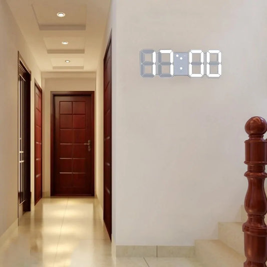 3D Digital Wall Clock